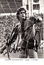 Harald Schumacher 1.FC Köln Bayern München Dortmund Istanbul DFB - Deutschland