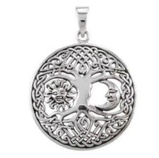 Yggdrasil Lebensbaum Silber