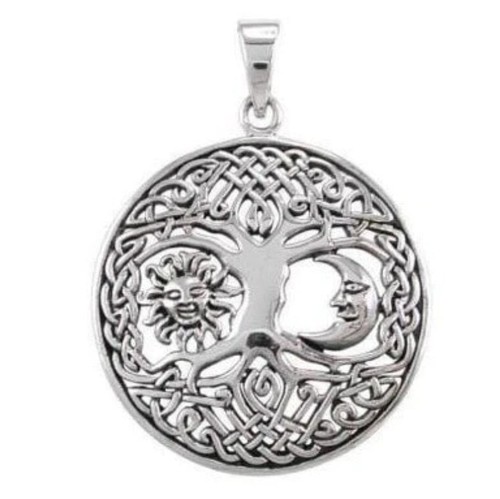 Yggdrasil lebensbaum silber - lebensbaum,
