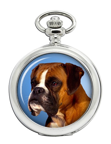 Boxer hund taschenuhr - boxer,