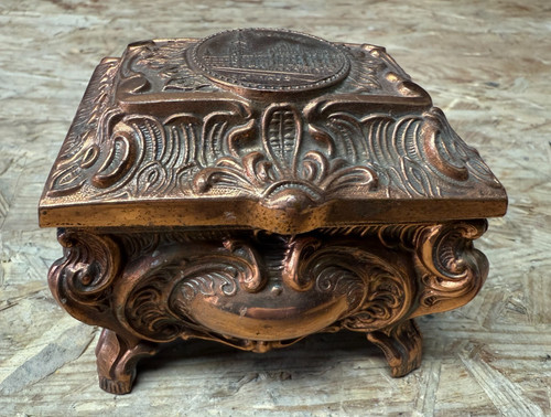 Alte schmuckdose deckeldose - alte,