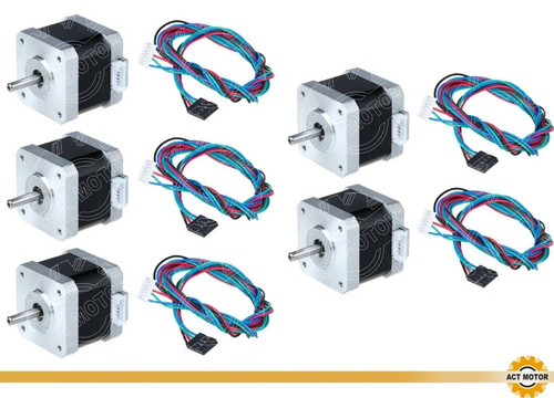 5pcs nema stepper motor - 17,