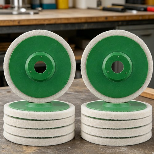 10x 125mm polierscheibe - 10x,