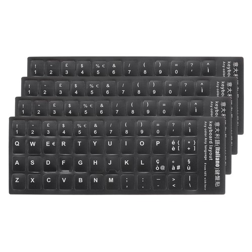Stück tastaturaufkleber - 4,