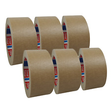 (0,04€/1m) 6 x tesa 4713, Papierklebeband ,Papier-Packband Verpackungsklebeband 