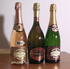 Bissinger Champagner Paket mit 3 verschiedenen prämierten Champagner 0,75l brut