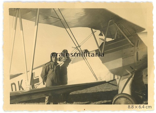 Orig foto piloten mit - foto,