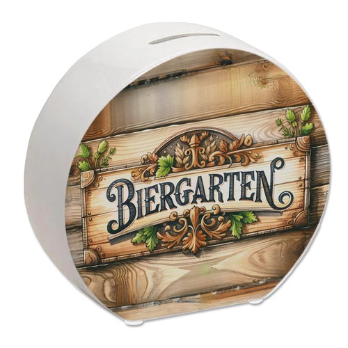 Biergarten trinkgeld spardose - biergarten,