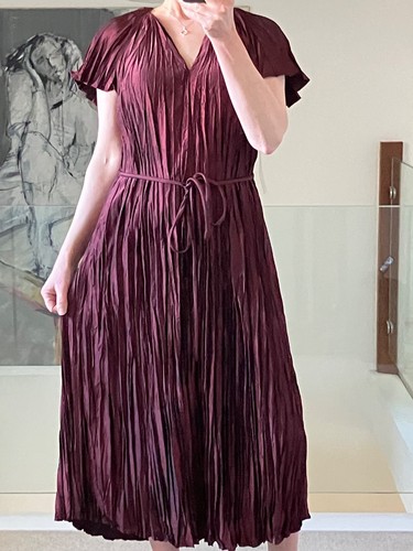 Jigsaw plisse midikleid mit - jigsaw,