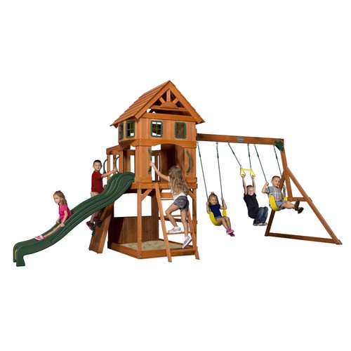 Spielturm mit rutsche - spielturm,