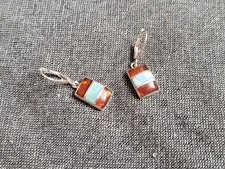 alte 925er Silber-Ohrringe -
