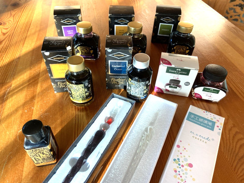 Konvolut diamine tinte farben - tinte,