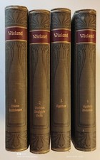 Meyers Klassiker Ausgabe:Wieland`s Werke. VOL 1-4 Bibliographisches Institut 