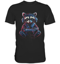 Gaming Waschbär Zocker