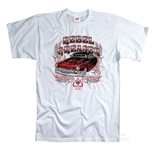 Rockabilly 50s shirt hotrod - rockabilly,