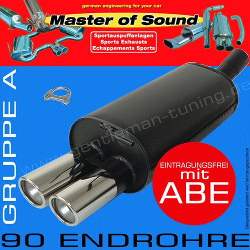 Master sound sportauspuff - of,