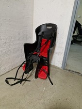 Polisport Fahrradkindersitz - Schwarz-Rot, 9 - 22 kg