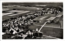 Ak Niederrieden in Schwaben Unterallgäu, Luftaufnahme von... - 11408979