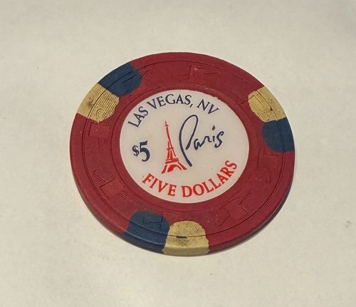 Paris casino poker chip - casino,