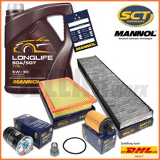 für VW Sharan SEAT Alhambra Galaxy 1.9 2.0 TDI Inspektionspaket Filter Set 5W30