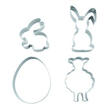Ausstecher 4er Set Ostern Hase