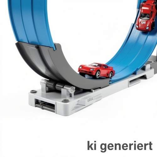 Rennbahn crash spirale - crash,