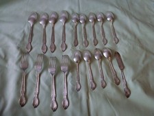 Altes Besteck Wm Rogers,versilbert,18 Teile