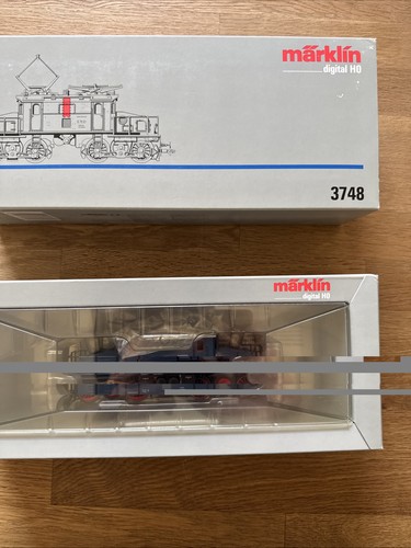Märklin lok 3748 unbespielt - lok,
