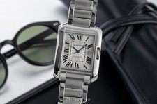Cartier Tank Anglaise Silver