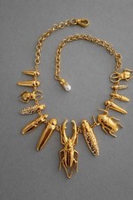 Egyptian Scarab Halskette mit