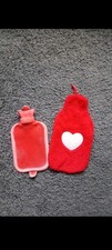 Wärmflasche Mit Kuschelbezug Herz