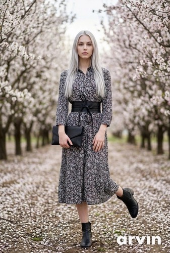 Damen kleid a linie - damen-kleid,, gr.