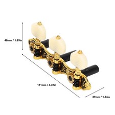 1 Set Of Guitar Tuning Pegs Classical String Locking Tuners Machine Heads TOS