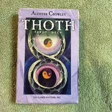 Thoth Tarot Book and Cards