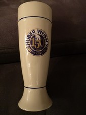 Steingut Weizenstutzen Huber Weisses 150 Jahre