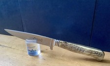 Alter PUMA Jagd Nicker Jagdmesser Hirschhorngriff Solingen