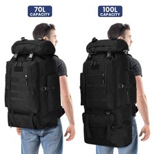 70-100L Groß Rucksack