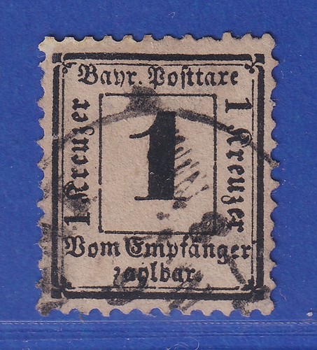 Bayern 1871 portomarke - bayern,