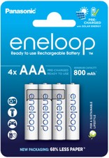 4x Micro AAA Eneloop AKKU Typ