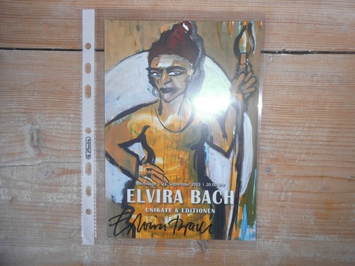 Original elvira bach - elvira, kunst