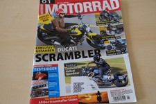 1) Motorrad 01/2014 - Yamaha MT-09 Tracer mit 115 - Ducati Scrambler Icon mit 7