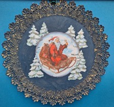 Alter Weihnachtsteller Deko