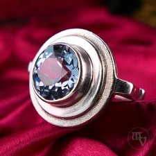 Art Déco ~1930 Silberring mit