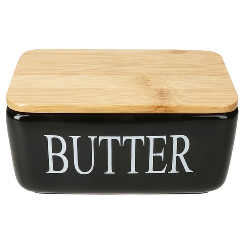 Reni schwarze butterdose mit - reni,