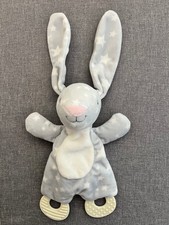 ZD Trading Hase Häschen Schmusetuch Schnuffeltuch Kuscheltuch Knister Beißringe