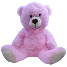 TEDI Kuschelfreund, rosa XL Teddybär mit Schleife Kuscheltier 40cm Gebraucht