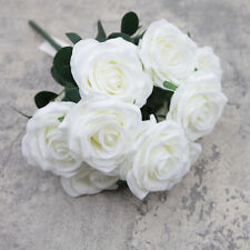 10 Köpfe Seide Rose