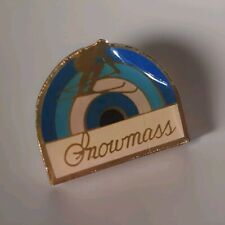 Pin Aspen Snowmass Village Colorado Ski Resort USA