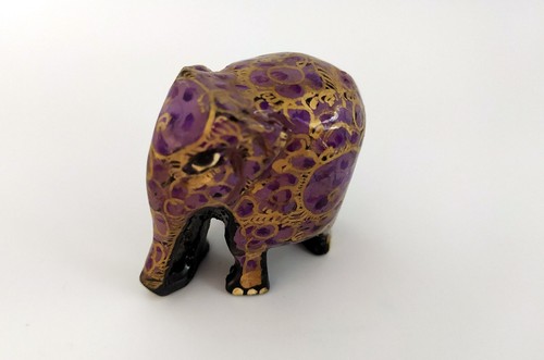 Indischer elefant antik stil - elefant,
