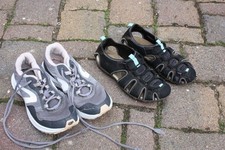 Sportliche  Trekking Sandalen Mädchen Geox Respira Gr. 38 + Sport Sneaker Gr.40